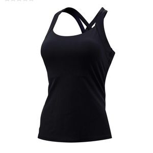 Black Swim Tank Top -- Size Small